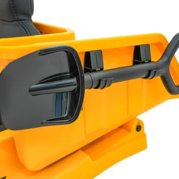 Dječji Kiper Na Baterije Caterpillar žuti + Pomični Kiper + Lopata + Megafon + Audio Led, žuta Auto Na Akumulator 20