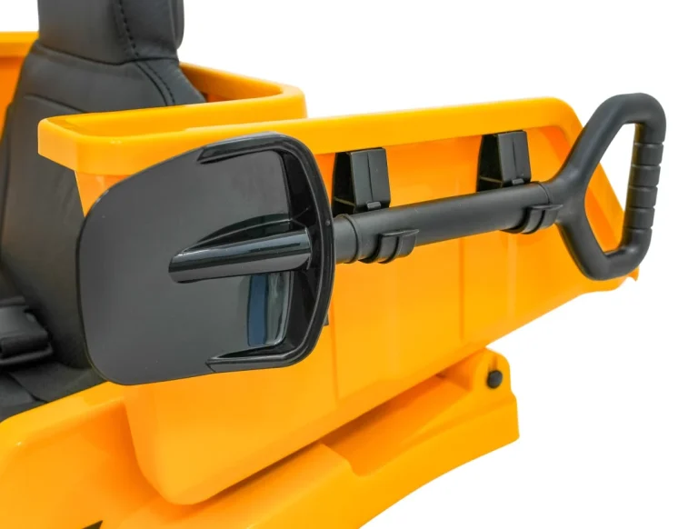 Dječji Kiper Na Baterije Caterpillar žuti + Pomični Kiper + Lopata + Megafon + Audio Led, žuta Auto Na Akumulator 20