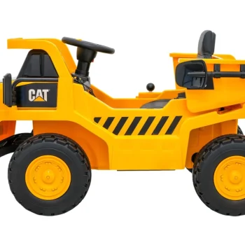 Dječji Kiper Na Baterije Caterpillar žuti + Pomični Kiper + Lopata + Megafon + Audio Led, žuta Auto Na Akumulator 5
