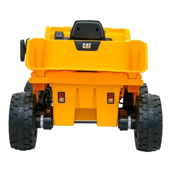 Dječji Kiper Na Baterije Caterpillar žuti + Pomični Kiper + Lopata + Megafon + Audio Led, žuta Auto Na Akumulator 7