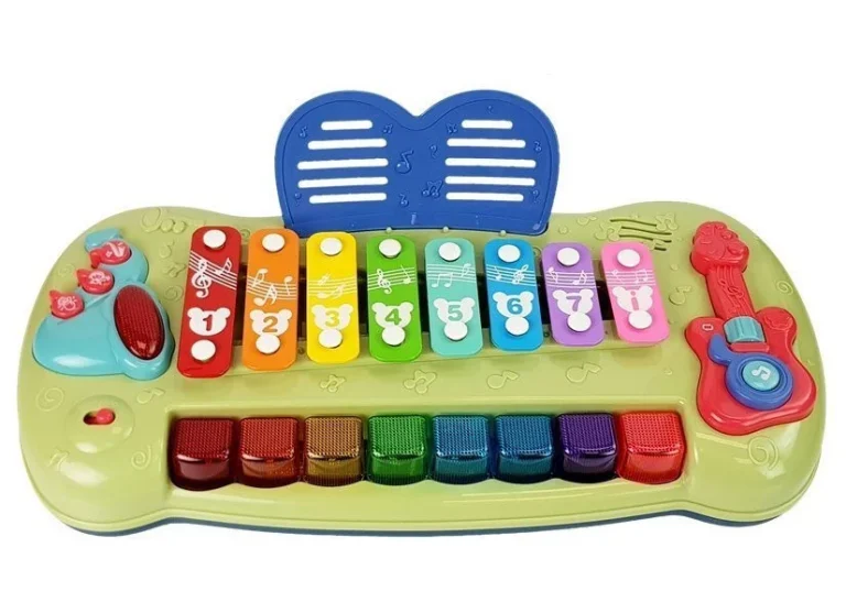 Dječji Klavir Baby Grand S činelama I Osvijetljenim Tipkama 2