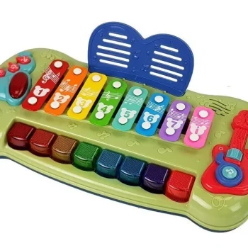 Dječji Klavir Baby Grand S činelama I Osvijetljenim Tipkama 3