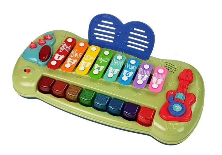 Dječji Klavir Baby Grand S činelama I Osvijetljenim Tipkama 3