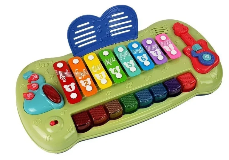 Dječji Klavir Baby Grand S činelama I Osvijetljenim Tipkama 4