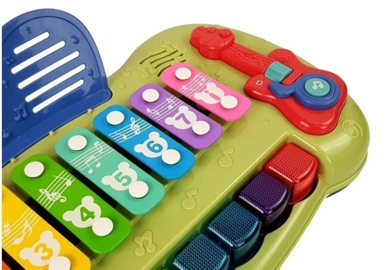 Dječji Klavir Baby Grand S činelama I Osvijetljenim Tipkama 5