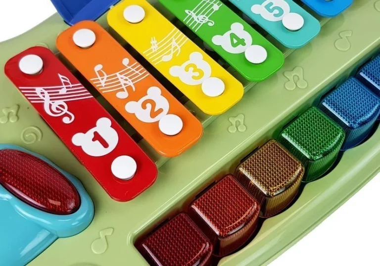 Dječji Klavir Baby Grand S činelama I Osvijetljenim Tipkama 6