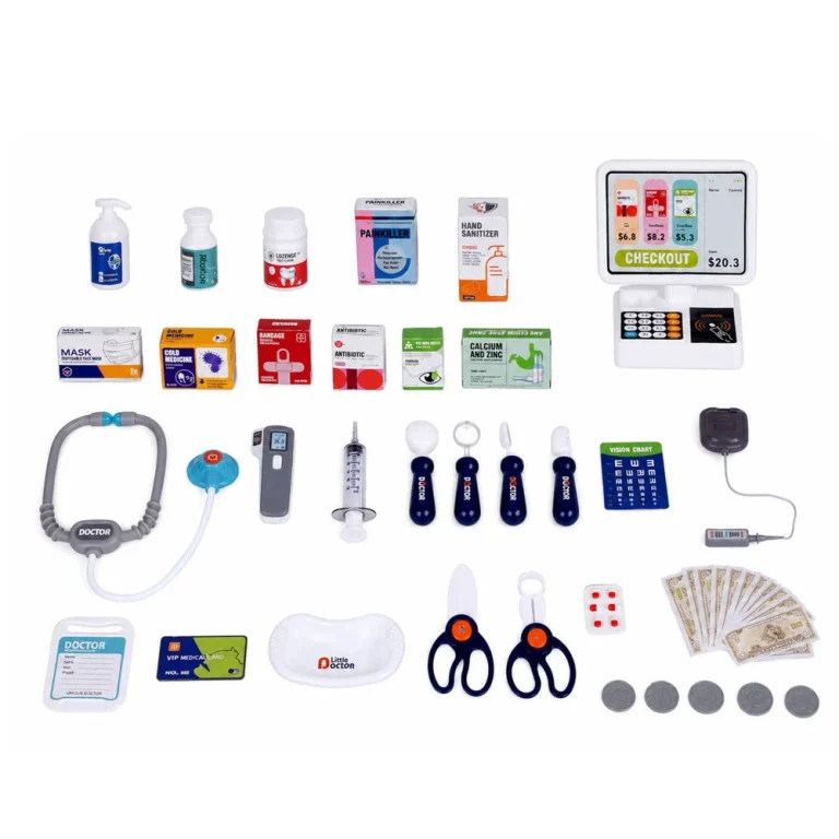 Dječji Medicinski Set Sa Stolom 61 Dio 4