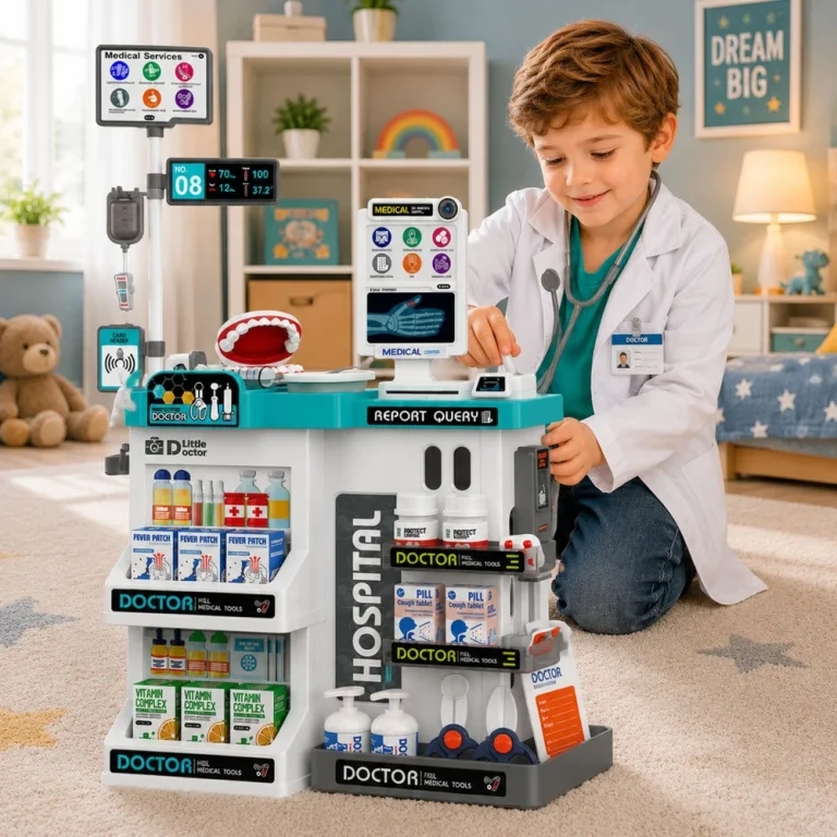 Dječji Medicinski Set Sa Stolom 61 Dio 5