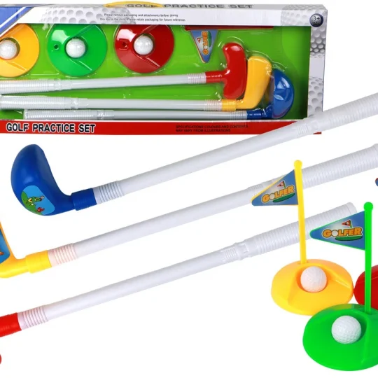 Dječji Mini Golf Set, 12 Dijelova, Palice 52 Cm 1