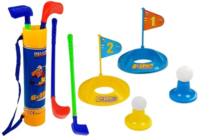 Dječji Mini Golf Set, 2 Palice I Loptice, 57 Cm 1