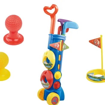 Dječji Mini Golf Set S Kolica, 3 Palice, 59 Cm 2