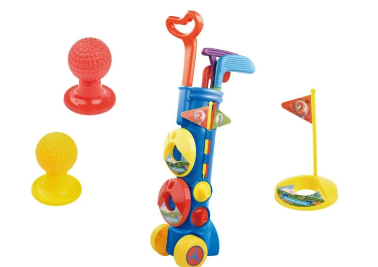 Dječji Mini Golf Set S Kolica, 3 Palice, 59 Cm 2