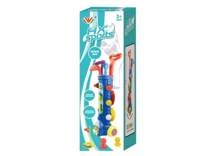 Dječji Mini Golf Set S Kolica, 3 Palice, 59 Cm 3