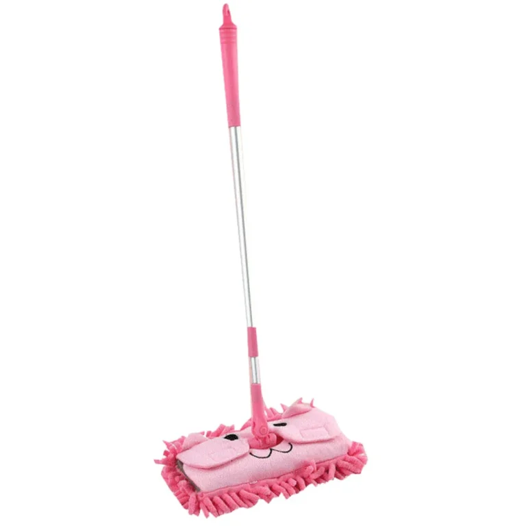 Dječji Mop S Teleskopskom Ručkom životinjski Motiv Rozi 3