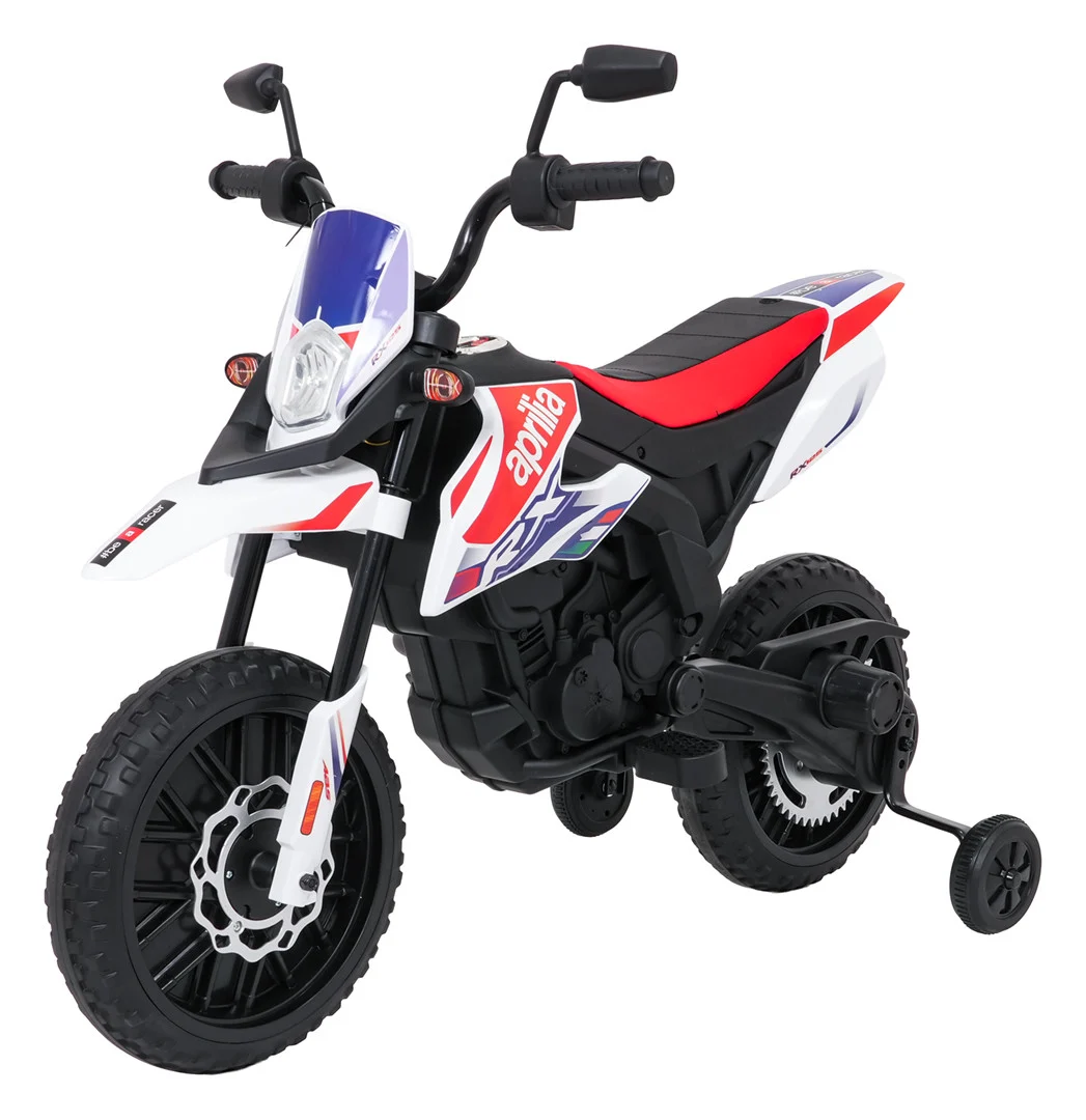 Dječji Motor Aprilia Rx Bijeli Motor Na Akumulator 1