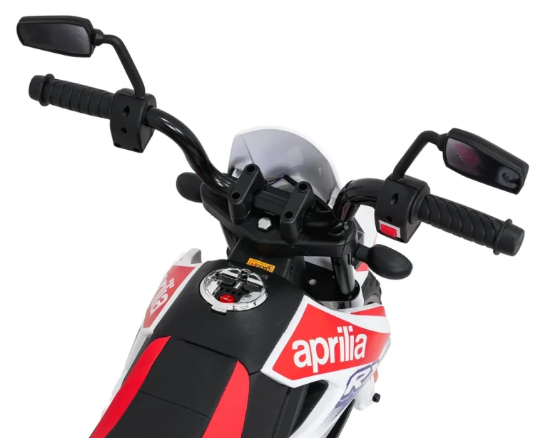 Dječji Motor Aprilia Rx Bijeli Motor Na Akumulator 14
