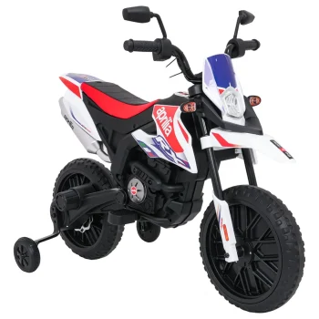 Dječji Motor Aprilia Rx Bijeli Motor Na Akumulator 3