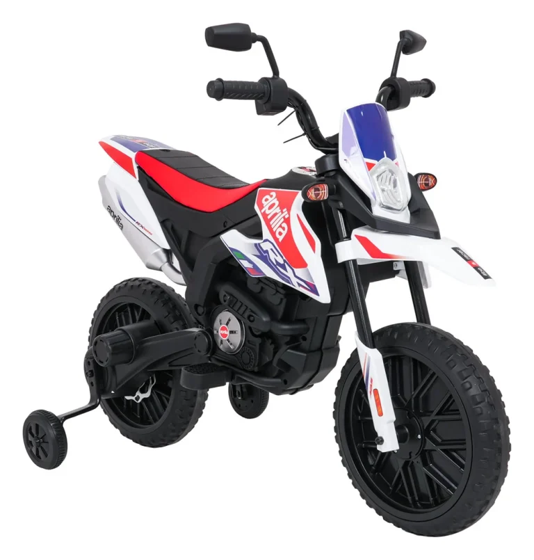 Dječji Motor Aprilia Rx Bijeli Motor Na Akumulator 3