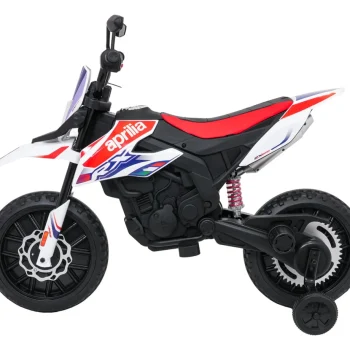 Dječji Motor Aprilia Rx Bijeli Motor Na Akumulator 4
