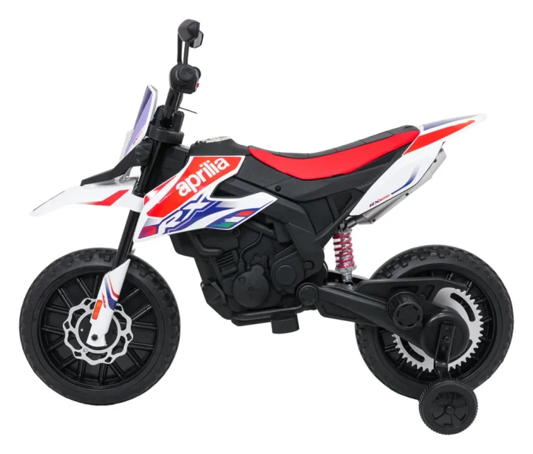 Dječji Motor Aprilia Rx Bijeli Motor Na Akumulator 4