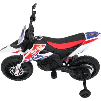 Dječji Motor Aprilia Rx Bijeli Motor Na Akumulator 5