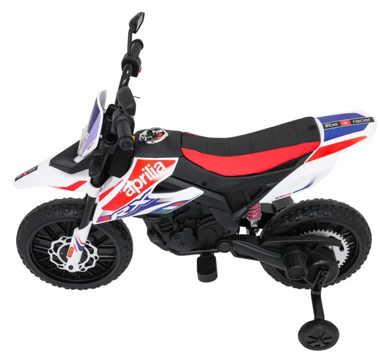 Dječji Motor Aprilia Rx Bijeli Motor Na Akumulator 5
