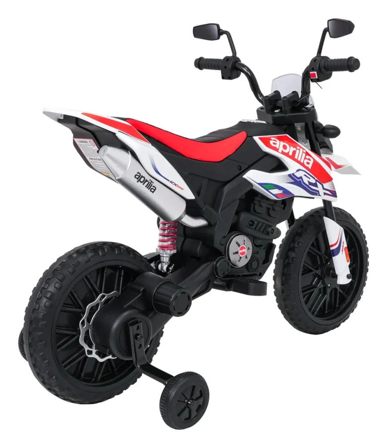 Dječji Motor Aprilia Rx Bijeli Motor Na Akumulator 8