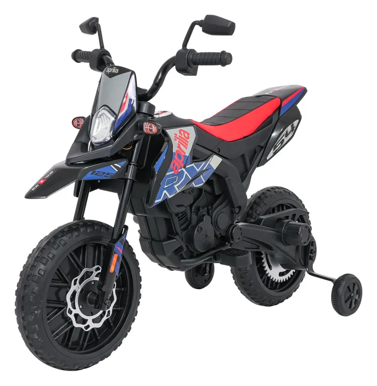 Dječji Motor Aprilia Rx Plavi Motor Na Akumulator 1
