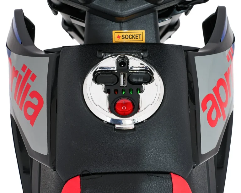 Dječji Motor Aprilia Rx Plavi Motor Na Akumulator 17