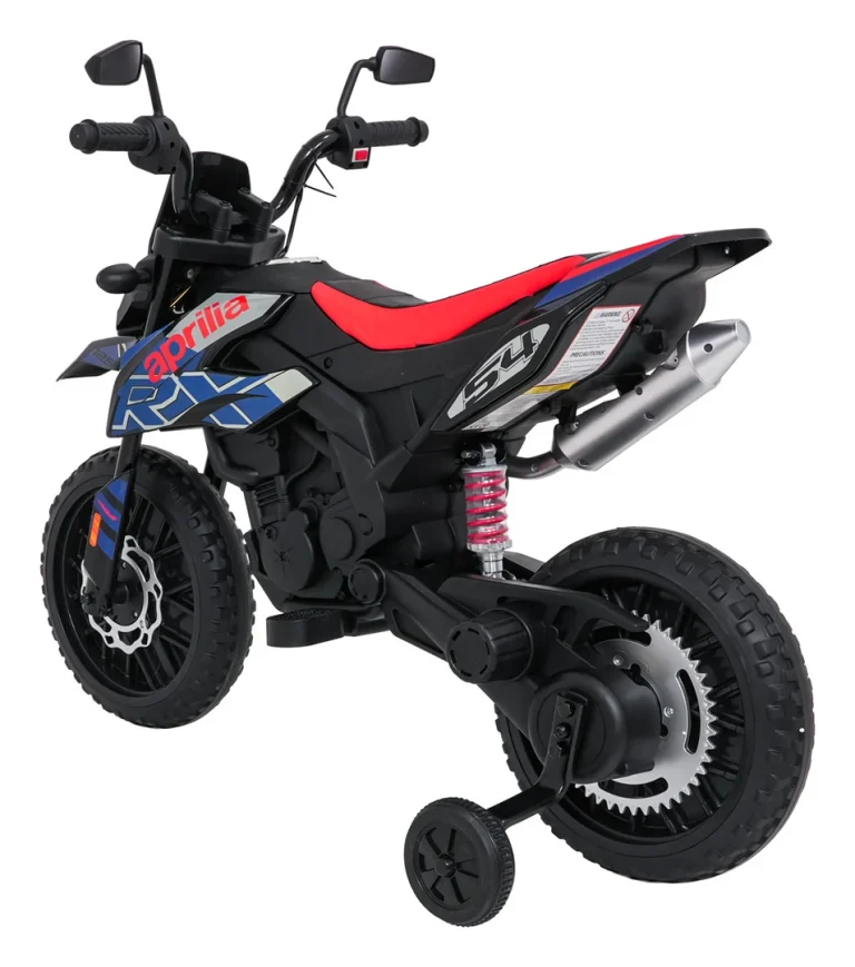 Dječji Motor Aprilia Rx Plavi Motor Na Akumulator 6