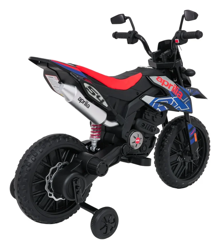 Dječji Motor Aprilia Rx Plavi Motor Na Akumulator 8