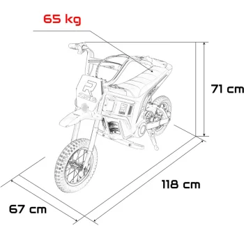 Dječji Motor Rz56 Max Crveni Motor Na Akumulator 2