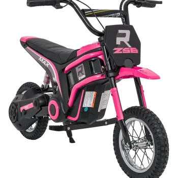 Dječji Motor Rz56 Max Ružičasti Motor Na Akumulator 4