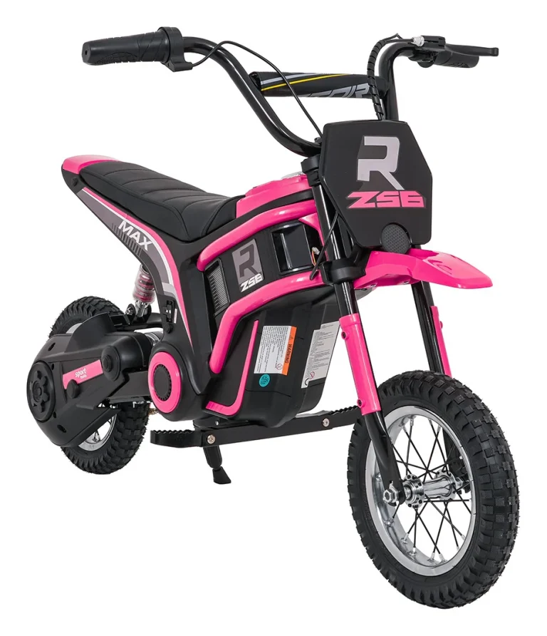 Dječji Motor Rz56 Max Ružičasti Motor Na Akumulator 4