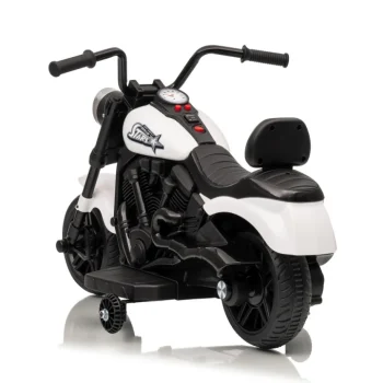 Dječji Motor Star Bijeli Motor Na Akumulator 11