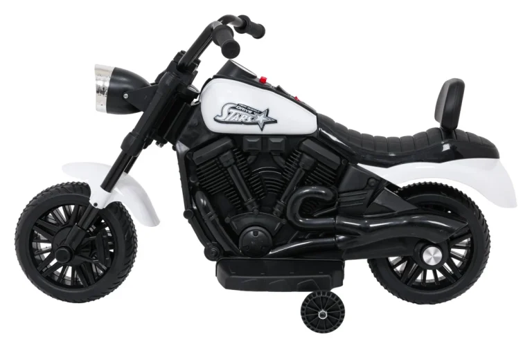 Dječji Motor Star Bijeli Motor Na Akumulator 7