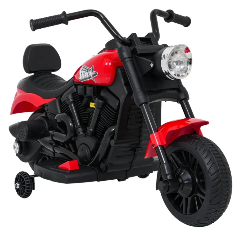 Dječji Motor Star Crveni Motor Na Akumulator 4