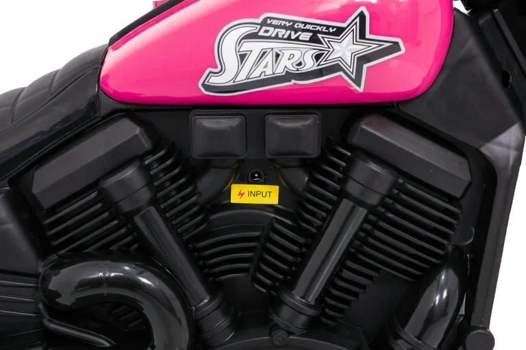 Dječji Motor Star Ružičasti Motor Na Akumulator 28