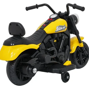 Dječji Motor Star žuti Motor Na Akumulator 16