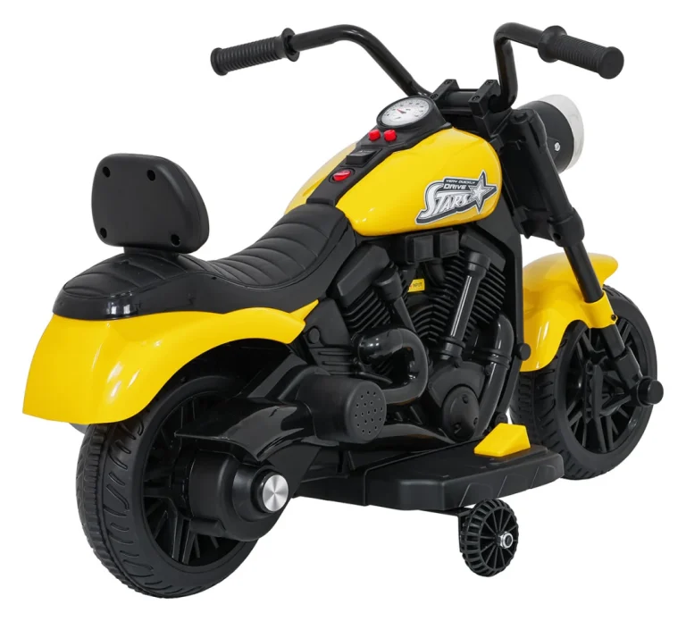 Dječji Motor Star žuti Motor Na Akumulator 16