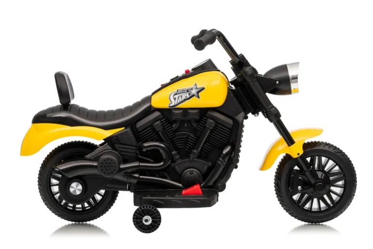Dječji Motor Star žuti Motor Na Akumulator 19