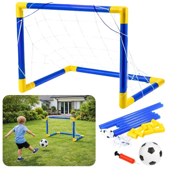 Dječji Nogometni Set S Golom, Loptom I Pumpom, 62 × 41 × 30 Cm 1