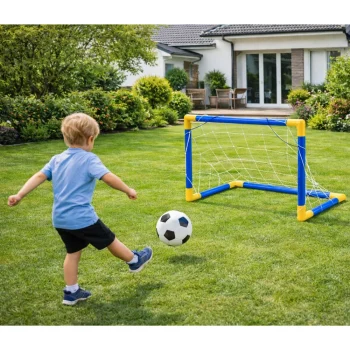Dječji Nogometni Set S Golom, Loptom I Pumpom, 62 × 41 × 30 Cm 5