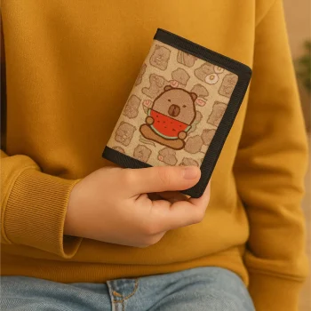 Dječji Novčanik S čičkom Kapibara Lubenica 12,5 × 8,5 Cm 6