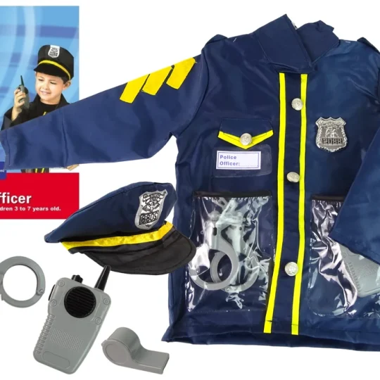 Dječji Policajski Kostim Za Dječake 3–7 Godina 1