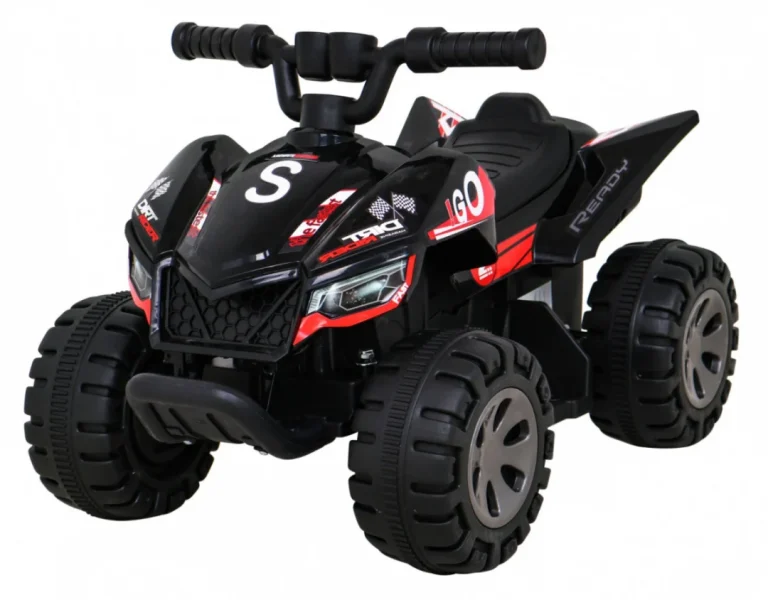 Dječji Quad Na Akumulator 25 W, Crni 1