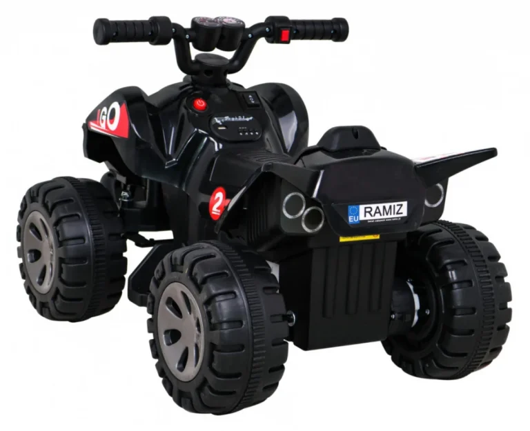 Dječji Quad Na Akumulator 25 W, Crni 5