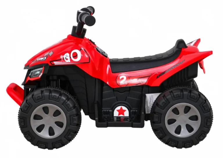 Dječji Quad Na Akumulator 25 W, Crveni 4