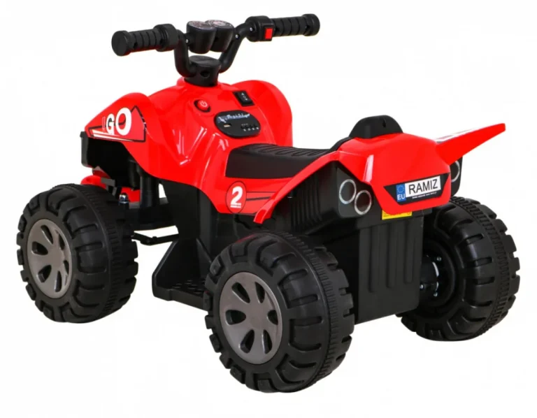 Dječji Quad Na Akumulator 25 W, Crveni 5