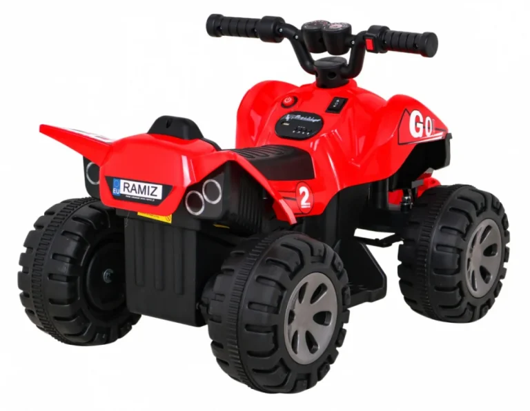 Dječji Quad Na Akumulator 25 W, Crveni 8